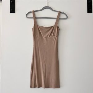 Nude/tan Princess Polly mini dress
